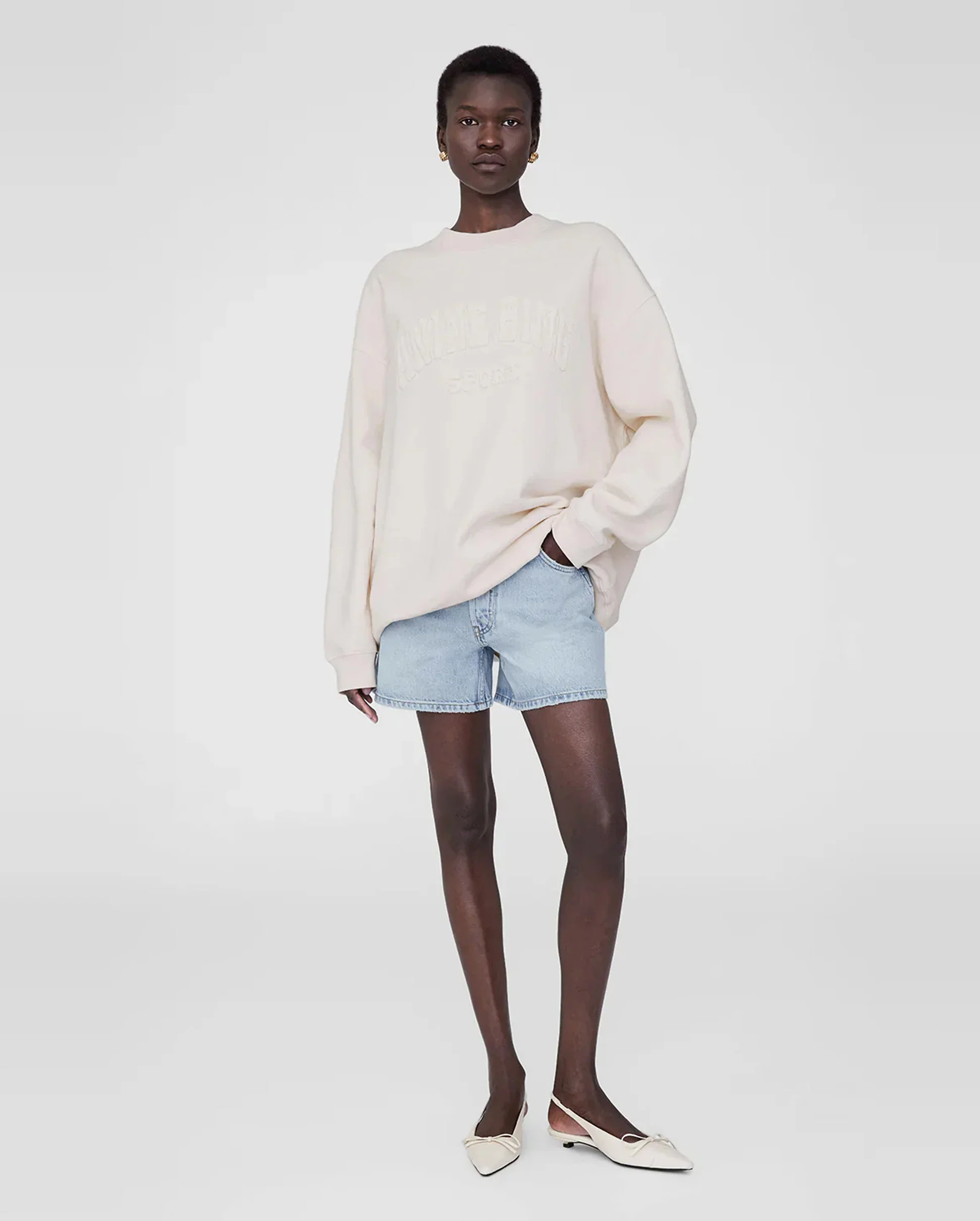 TYLER SWEATSHIRT / WASHED PEACH