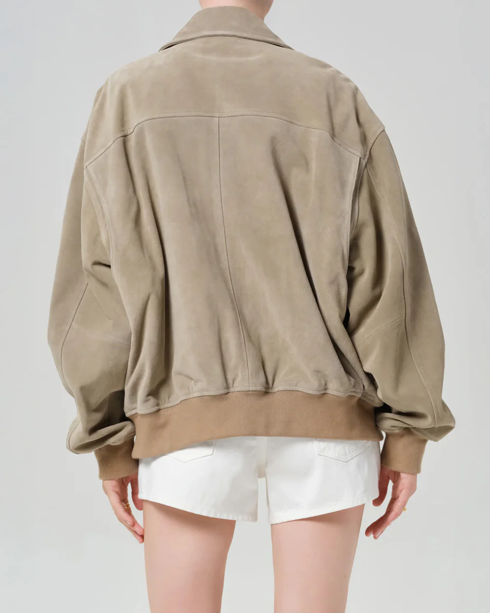 VIVIENNE SUEDE JACKET / DEEP OLIVE - Image 5