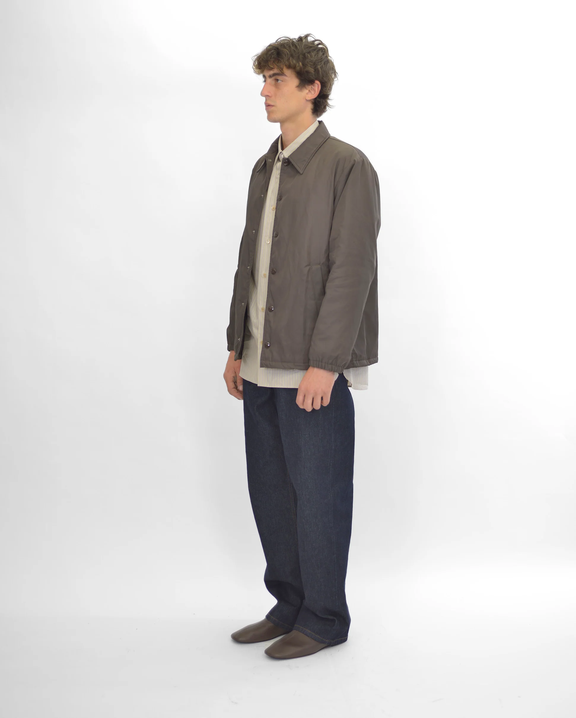 VORRIES JACKET / DARK BROWN - Image 4