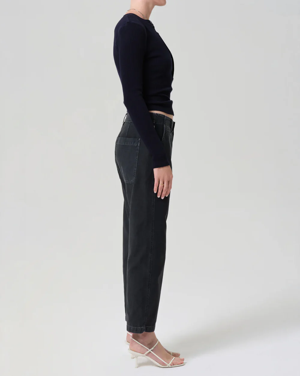 WINSLOW UTILITY PANT / WASHED BLACK - Image 4