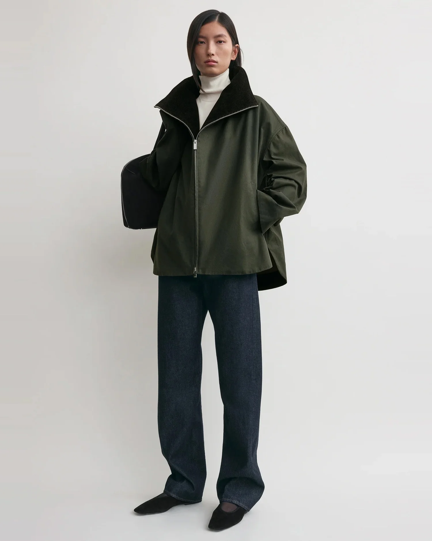 ZIPPED COUNTRY JACKET / FOREST