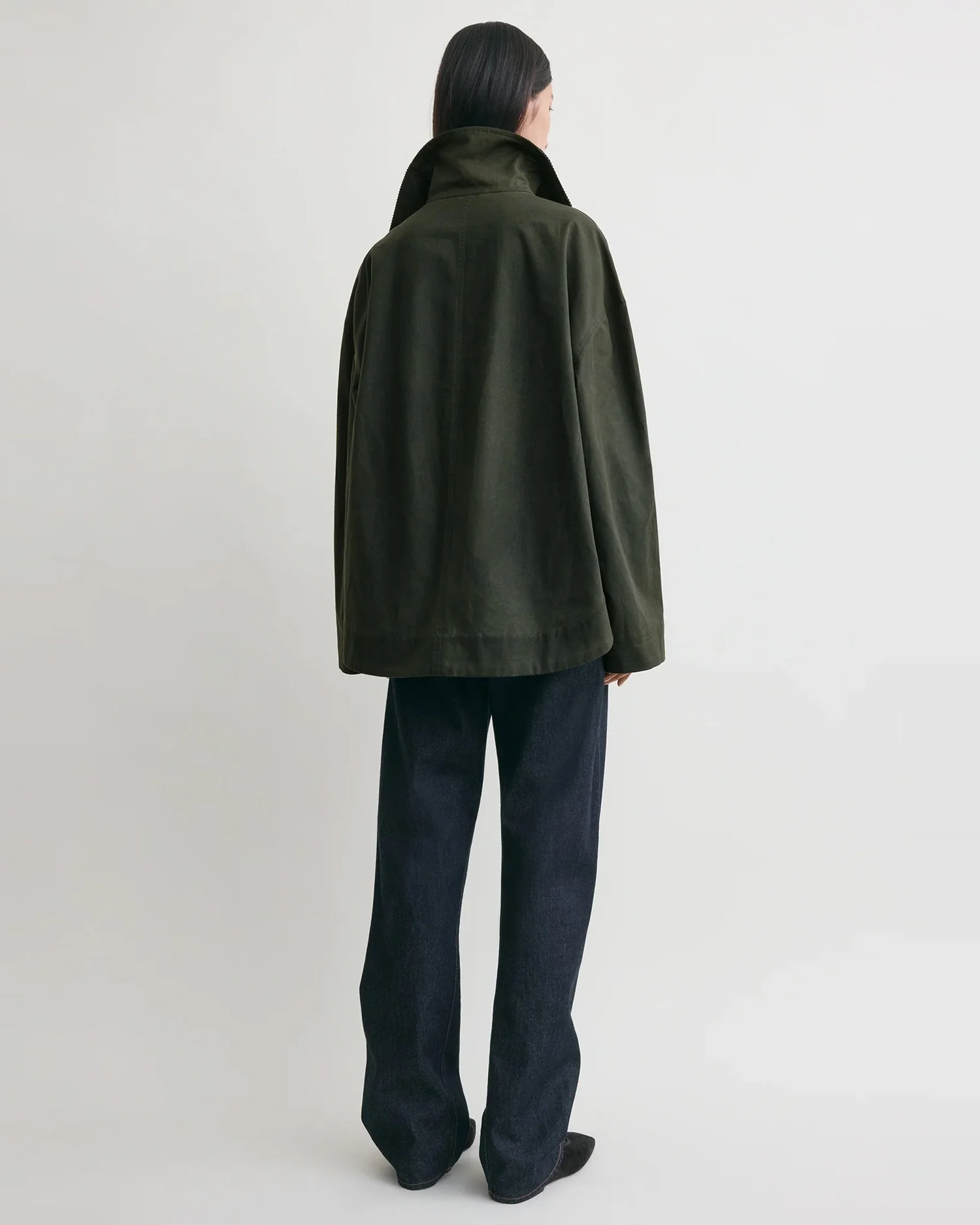ZIPPED COUNTRY JACKET / FOREST - Image 5